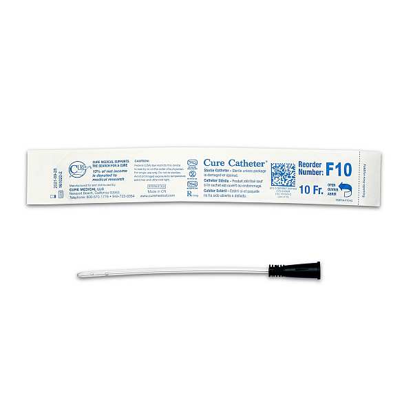 Catheter Female FG10 Cure Uncoated 15cm (30)