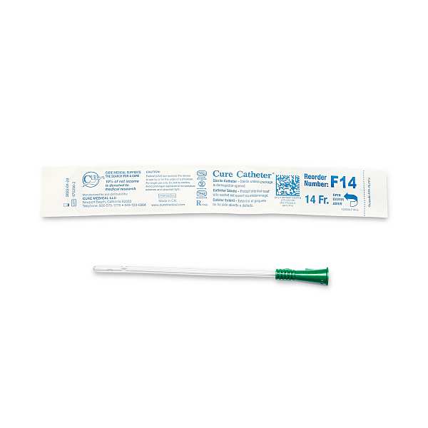 Catheter Female FG14 Cure Uncoated 15cm (30)