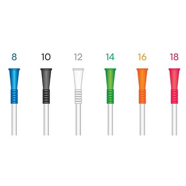 Catheter Female FG10 Cure Uncoated 15cm (30)