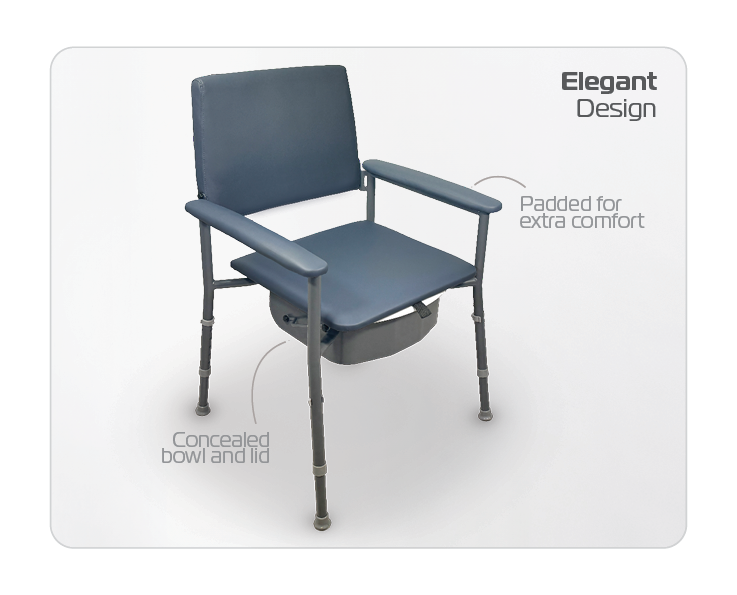 Deluxe Bedside Commode