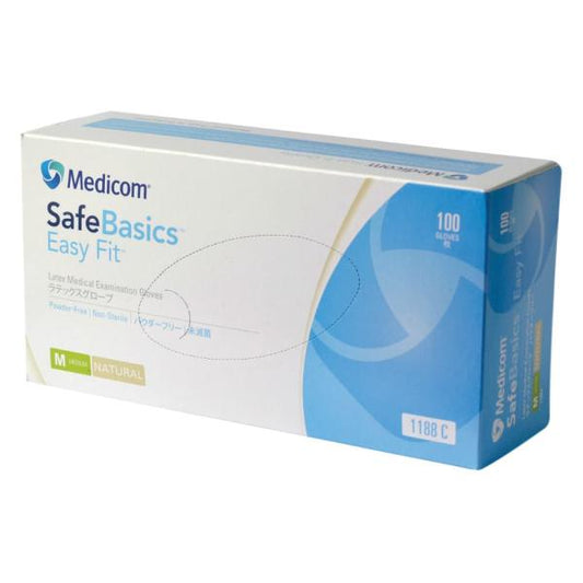 Safe Basics Latex Gloves