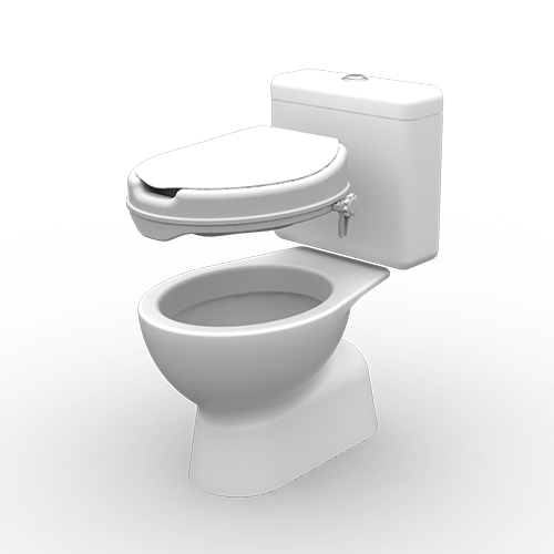 RAISED TOILET SEAT DONUT