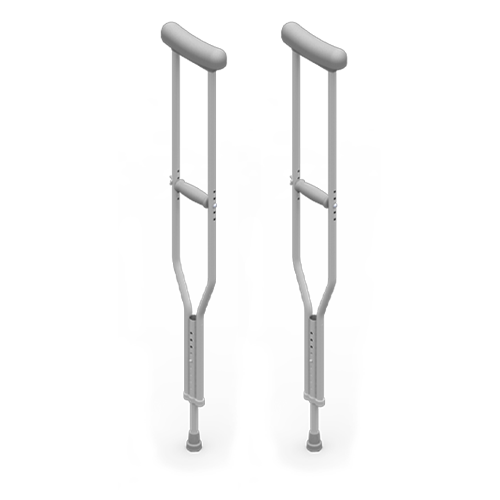 RG7200 Adjustable Underarm Crutches